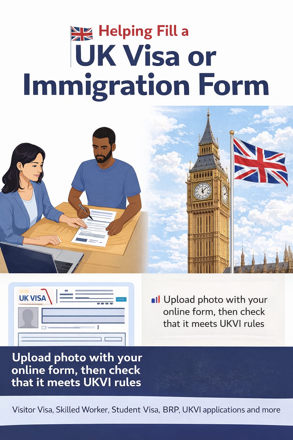 Immigration paperwork /visa support